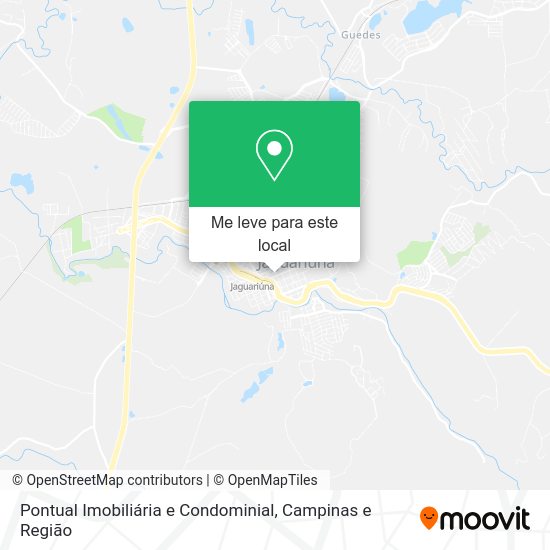Pontual Imobiliária e Condominial mapa