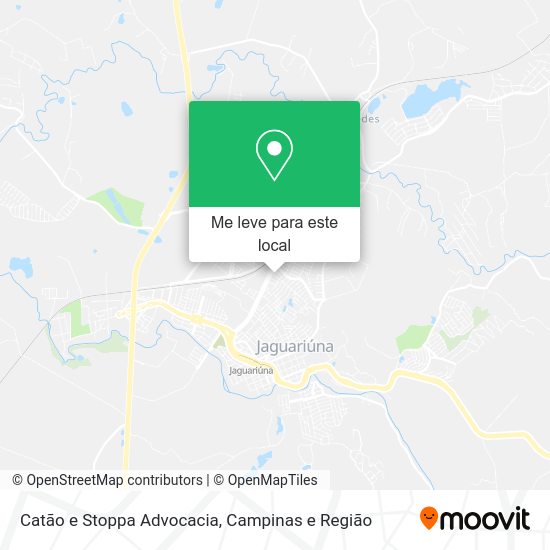 Catão e Stoppa Advocacia mapa