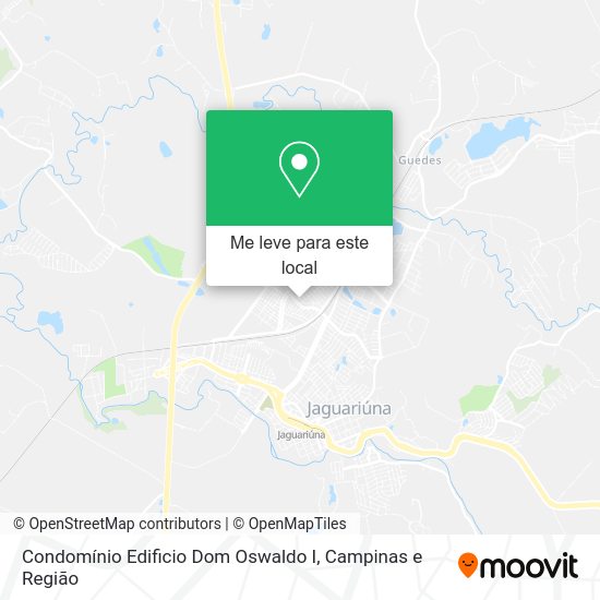 Condomínio Edificio Dom Oswaldo I mapa