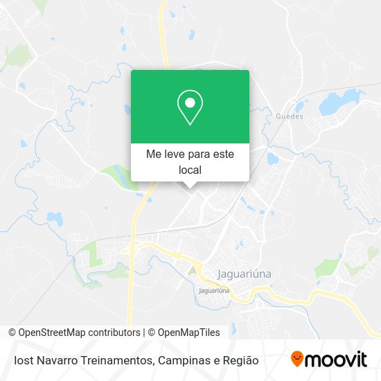 Iost Navarro Treinamentos mapa