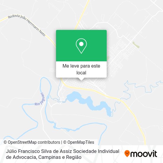 Júlio Francisco Silva de Assiz Sociedade Individual de Advocacia mapa