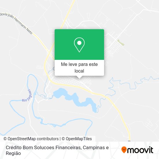 Crédito Bom Solucoes Financeiras mapa