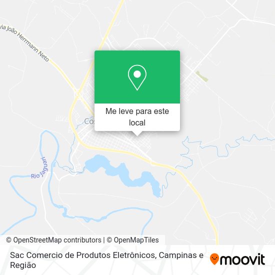 Sac Comercio de Produtos Eletrônicos mapa