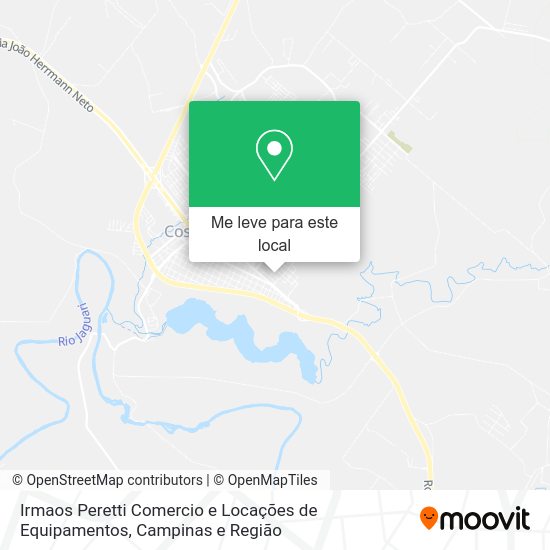 Irmaos Peretti Comercio e Locações de Equipamentos mapa