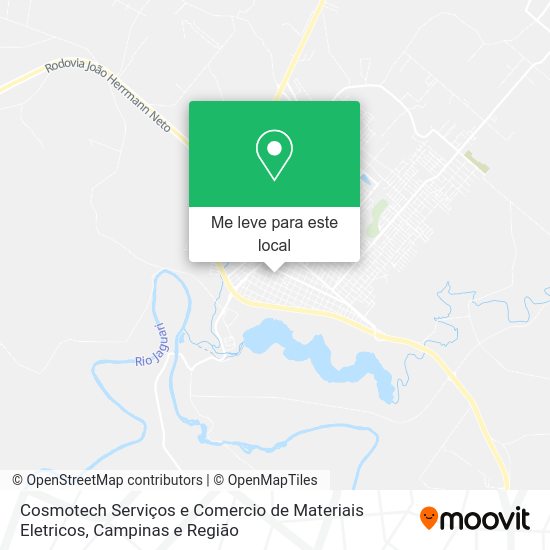 Cosmotech Serviços e Comercio de Materiais Eletricos mapa