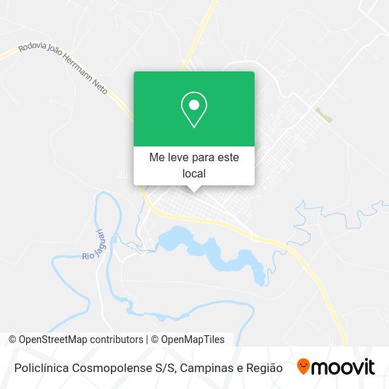 Policlínica Cosmopolense S/S mapa