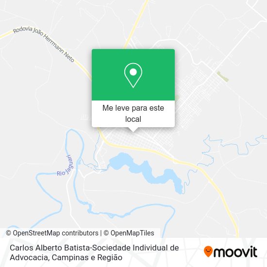 Carlos Alberto Batista-Sociedade Individual de Advocacia mapa