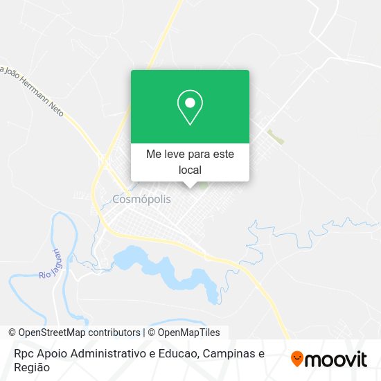 Rpc Apoio Administrativo e Educao mapa