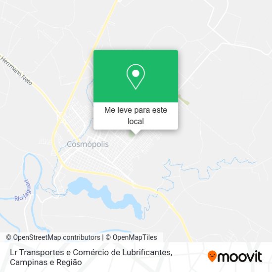 Lr Transportes e Comércio de Lubrificantes mapa