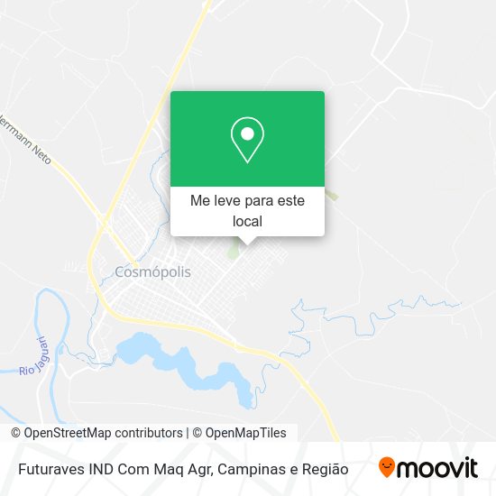 Futuraves IND Com Maq Agr mapa
