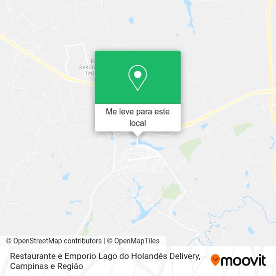 Restaurante e Emporio Lago do Holandês Delivery mapa