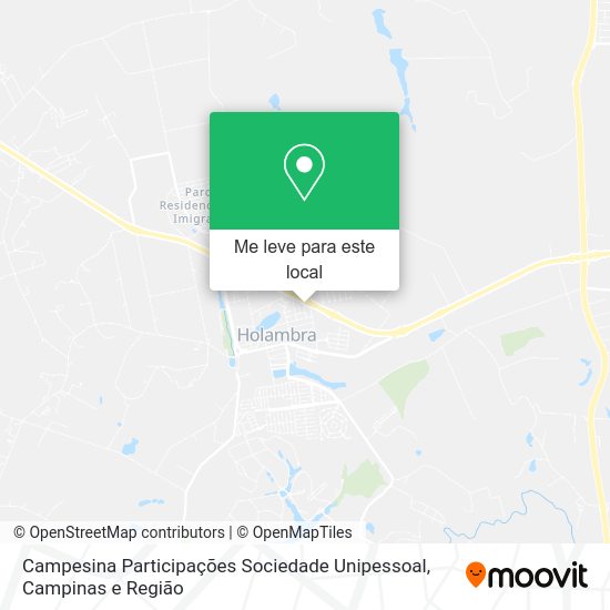 Campesina Participações Sociedade Unipessoal mapa