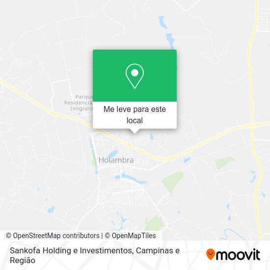 Sankofa Holding e Investimentos mapa