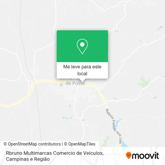 Rbruno Multimarcas Comercio de Veículos mapa