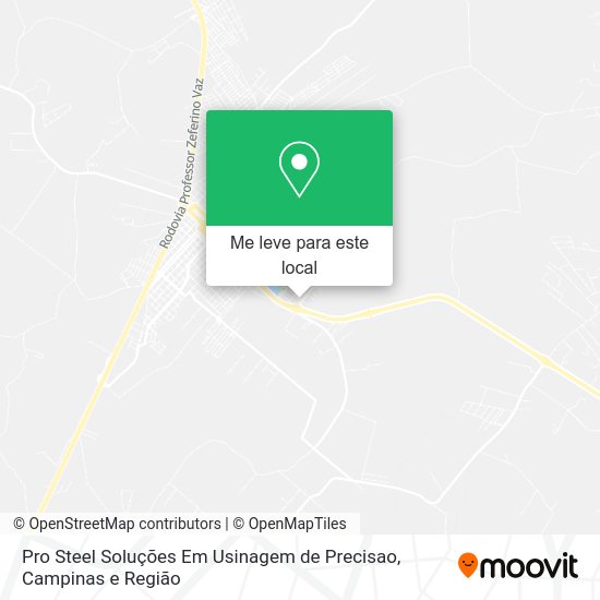 Pro Steel Soluções Em Usinagem de Precisao mapa