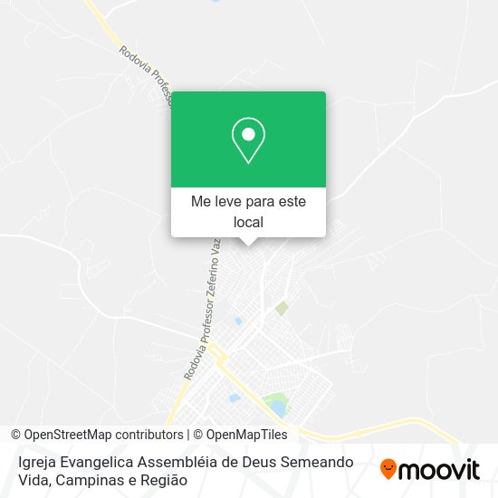 Igreja Evangelica Assembléia de Deus Semeando Vida mapa