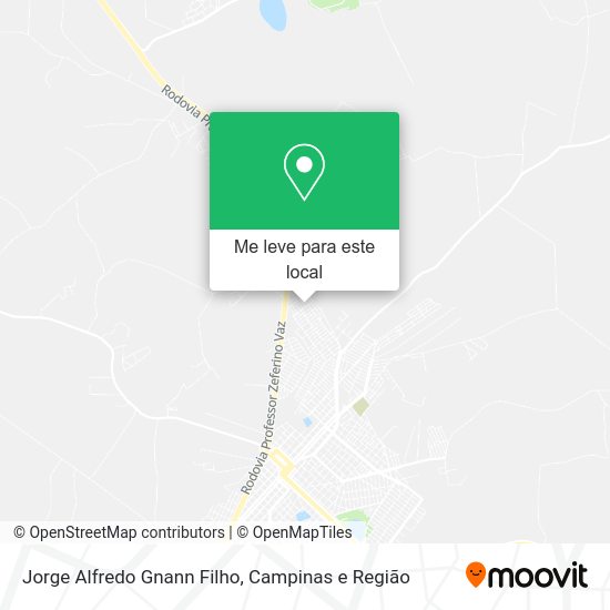 Jorge Alfredo Gnann Filho mapa