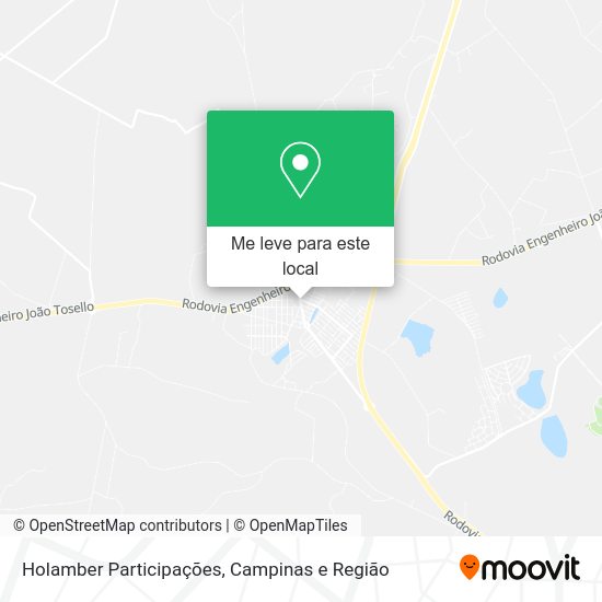 Holamber Participações mapa