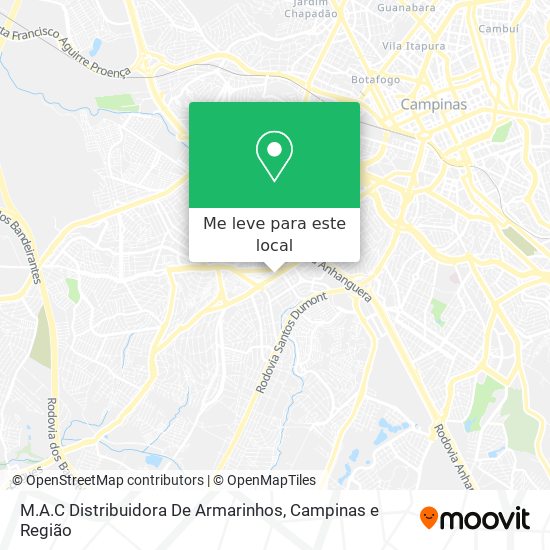 M.A.C  Distribuidora De Armarinhos mapa