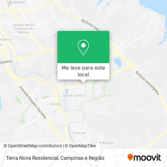 Terra Nova Residencial mapa