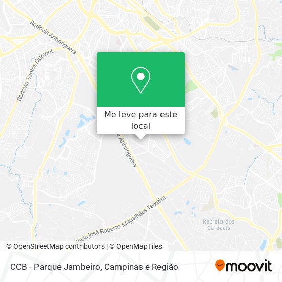 CCB - Parque Jambeiro mapa