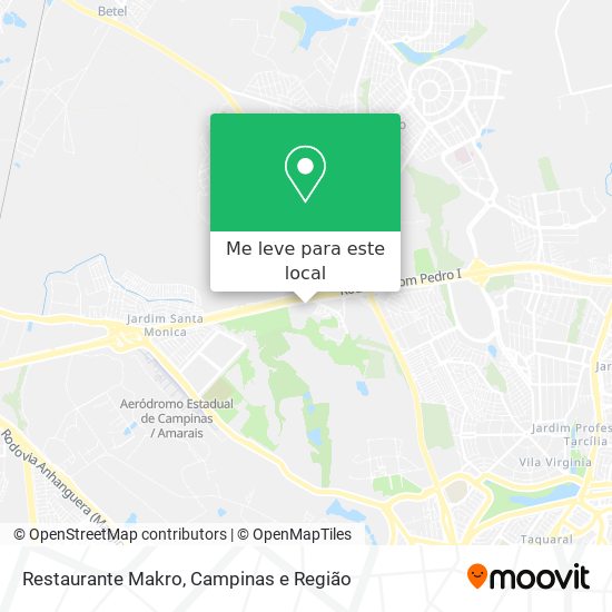 Restaurante Makro mapa