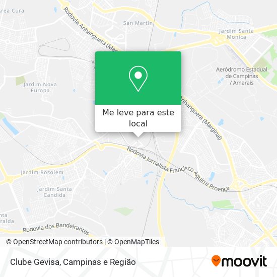 Clube Gevisa mapa