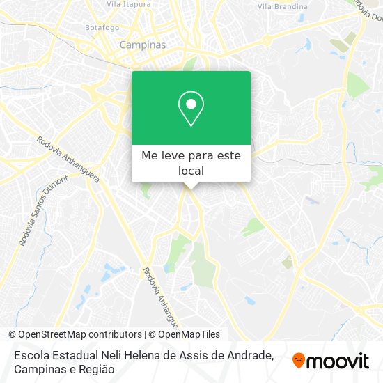 Escola Estadual Neli Helena de Assis de Andrade mapa