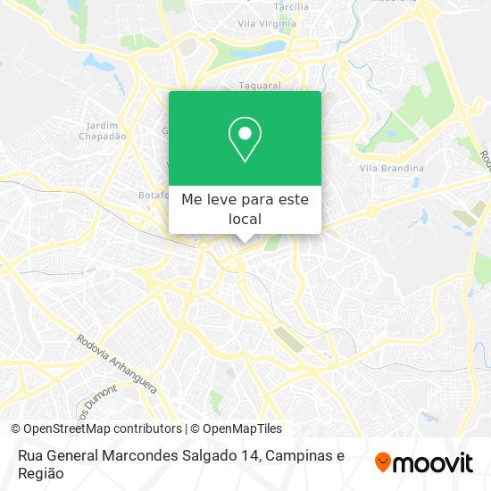 Rua General Marcondes Salgado 14 mapa