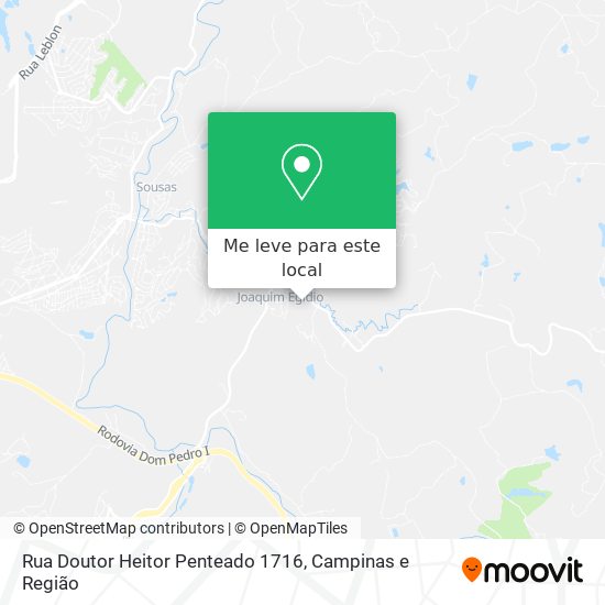 Rua Doutor Heitor Penteado 1716 mapa