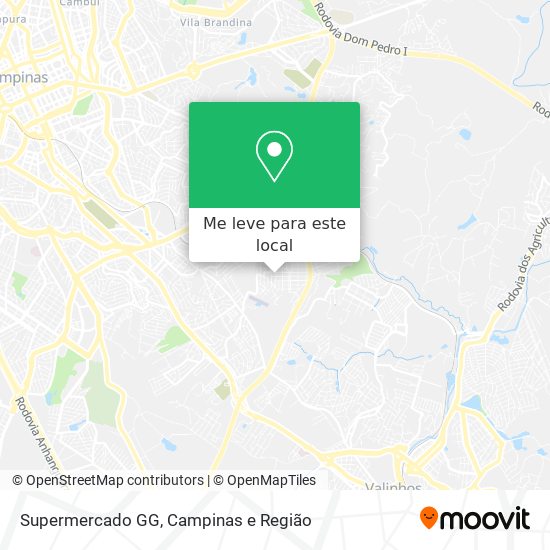 Supermercado GG mapa