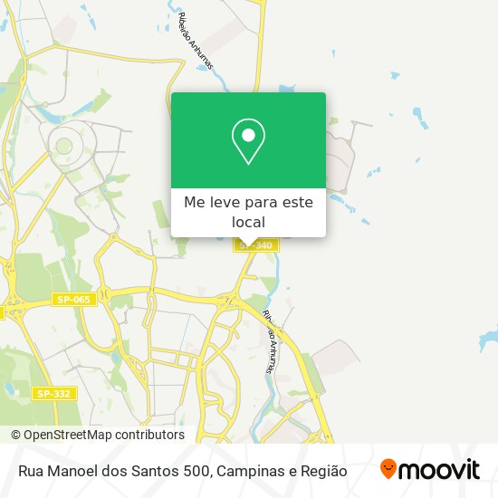 Rua Manoel dos Santos 500 mapa
