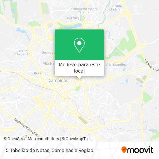 5 Tabelião de Notas mapa