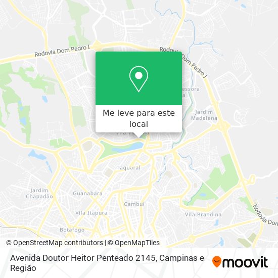 Avenida Doutor Heitor Penteado 2145 mapa