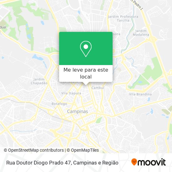 Rua Doutor Diogo Prado 47 mapa