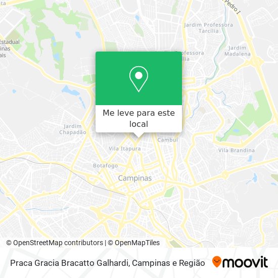 Praca Gracia Bracatto Galhardi mapa