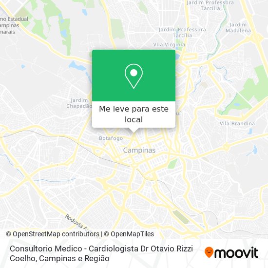 Consultorio Medico - Cardiologista Dr Otavio Rizzi Coelho mapa