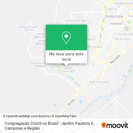 Congregação Cristã no Brasil -  Jardim Paulista II mapa