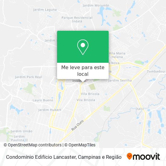 Condomínio Edifício Lancaster mapa