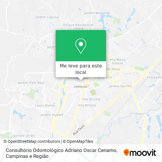 Consultório Odontológico Adriano Oscar Cenamo mapa