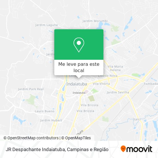 JR Despachante Indaiatuba mapa