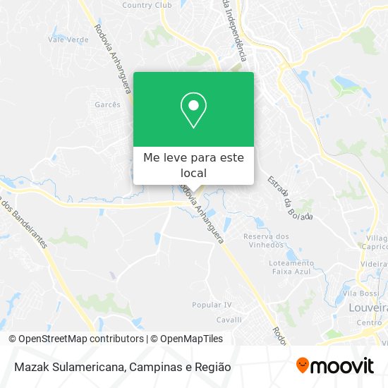 Mazak Sulamericana mapa