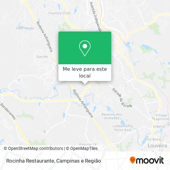 Rocinha Restaurante mapa