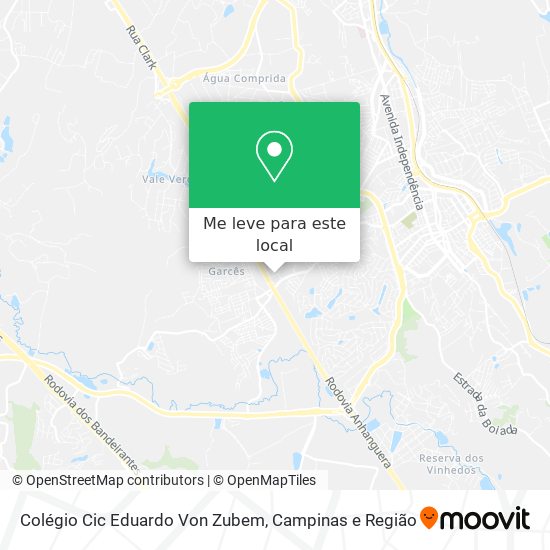 Colégio Cic Eduardo Von Zubem mapa