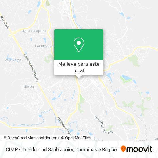 CIMP - Dr. Edmond Saab Junior mapa