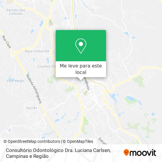 Consultório Odontológico Dra. Luciana Carlsen mapa