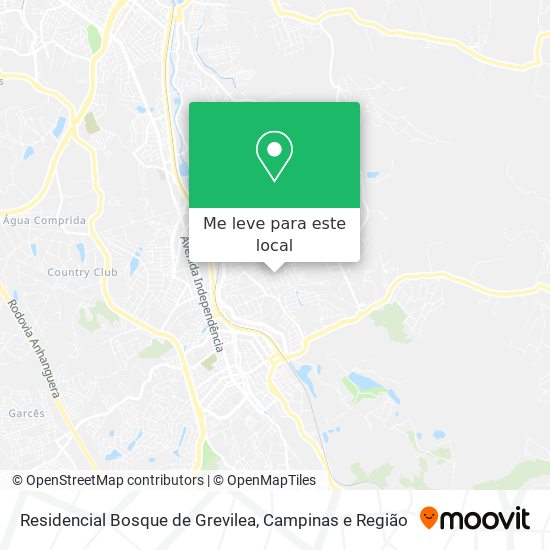 Residencial Bosque de Grevilea mapa