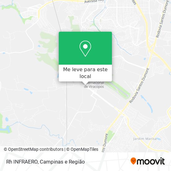 Rh INFRAERO mapa