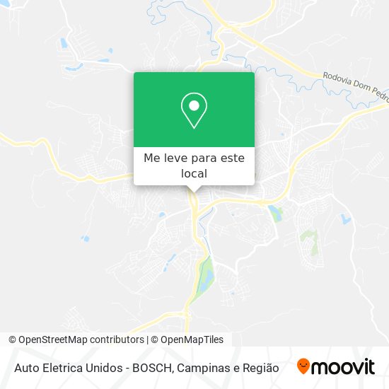 Auto Eletrica Unidos - BOSCH mapa