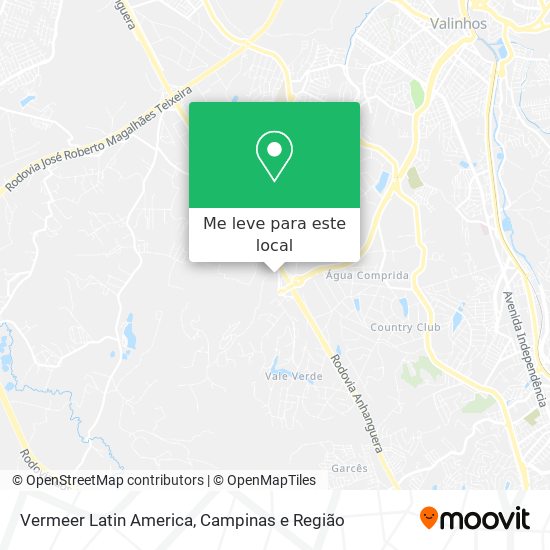 Vermeer Latin America mapa